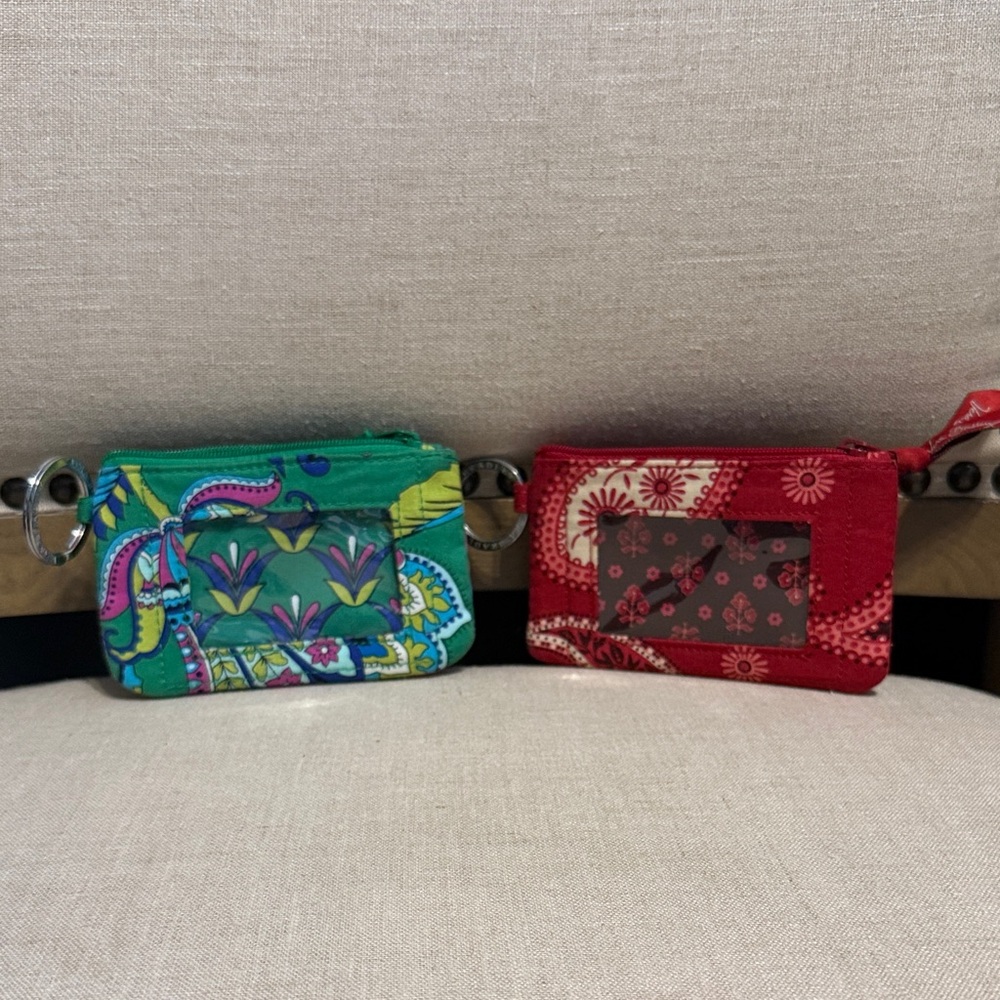 Vera Bradley Card Holders (2)